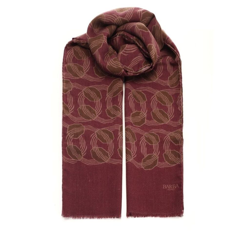 Barba Men Wool And Cashmere Scarf